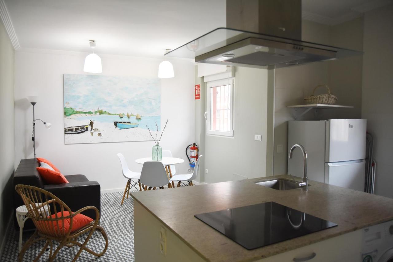 Apartamento en Pleno Centro Recien Reformado Santander Exterior foto